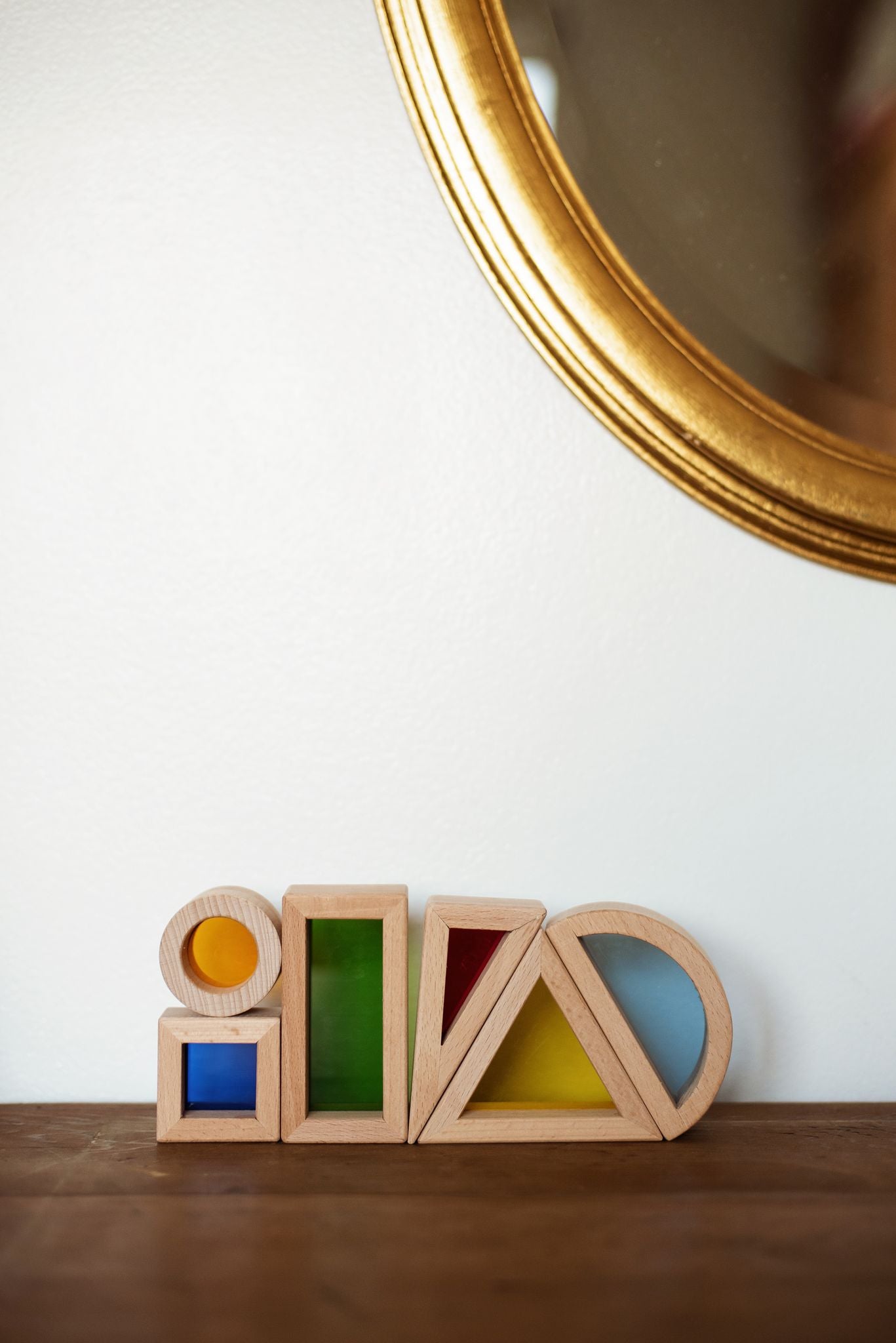 Rainbow sensory blocks 2025